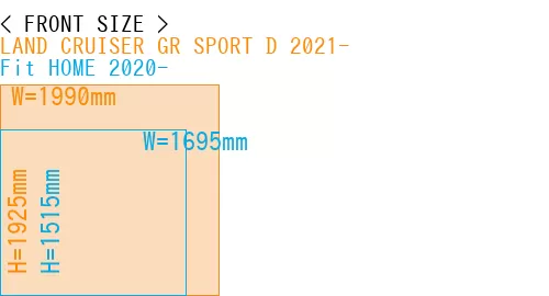 #LAND CRUISER GR SPORT D 2021- + Fit HOME 2020-